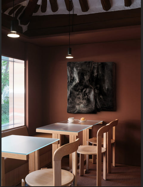 WABABI - Minimalist Japandi Black Sculptural Wall Art