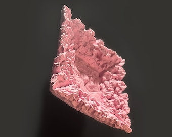 Ensemble d'art mural 3, 5, 7 pièces, ensemble d'art mural en plâtre fait à la main, décoration murale bohème « Bijoux » 6 x 6 x 2 po.