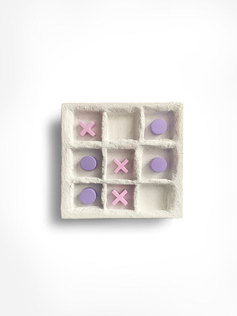 Sculpture murale Tic Tac Toe, ensemble d'art mural, meilleur cadeau pour la famille, les amis