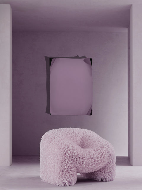 Décoration murale en plâtre surdimensionnée, couches impressionnantes, INNER WORLD - Big