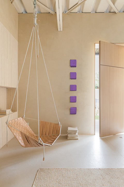 Décoration murale minimaliste en plâtre, sculpture murale en argile Wabi Sabi, décoration rustique faite à la main, « Stratum » Noir
