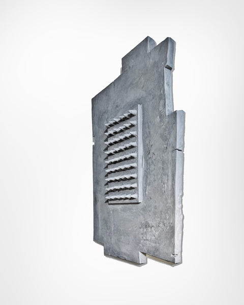 Décoration murale en plâtre bohème surdimensionnée faite à la main « CONCRETE DANCE »