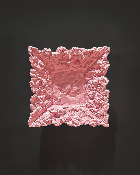 Ensemble d'art mural 3, 5, 7 pièces, ensemble d'art mural en plâtre fait à la main, décoration murale bohème « Bijoux » 6 x 6 x 2 po.