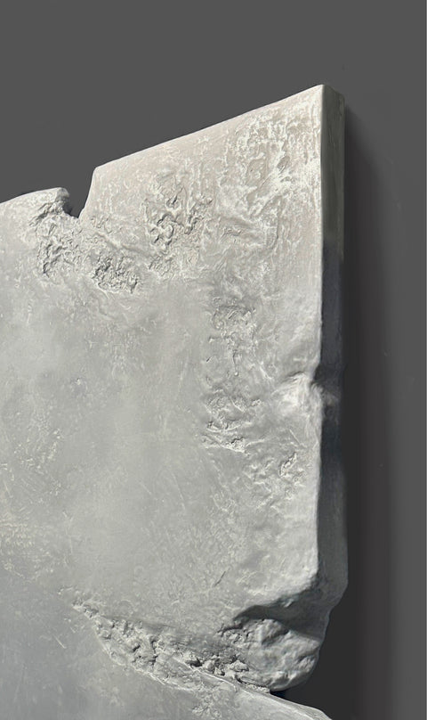 Gaia Collection - Set of 4 Minimalist Plaster Wall Art
