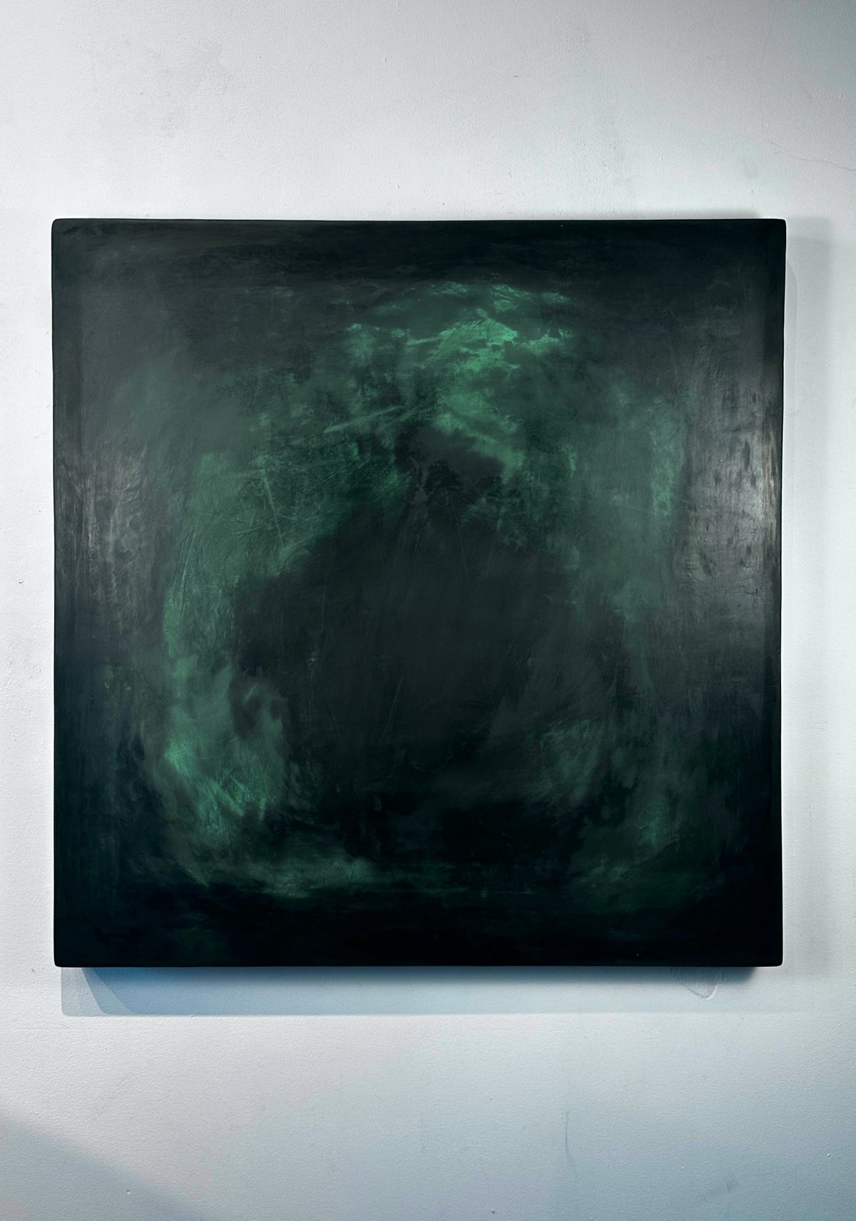 INSIDE OUT — Shades of Green, studio view, natural light on green textured surface, SIZMARI