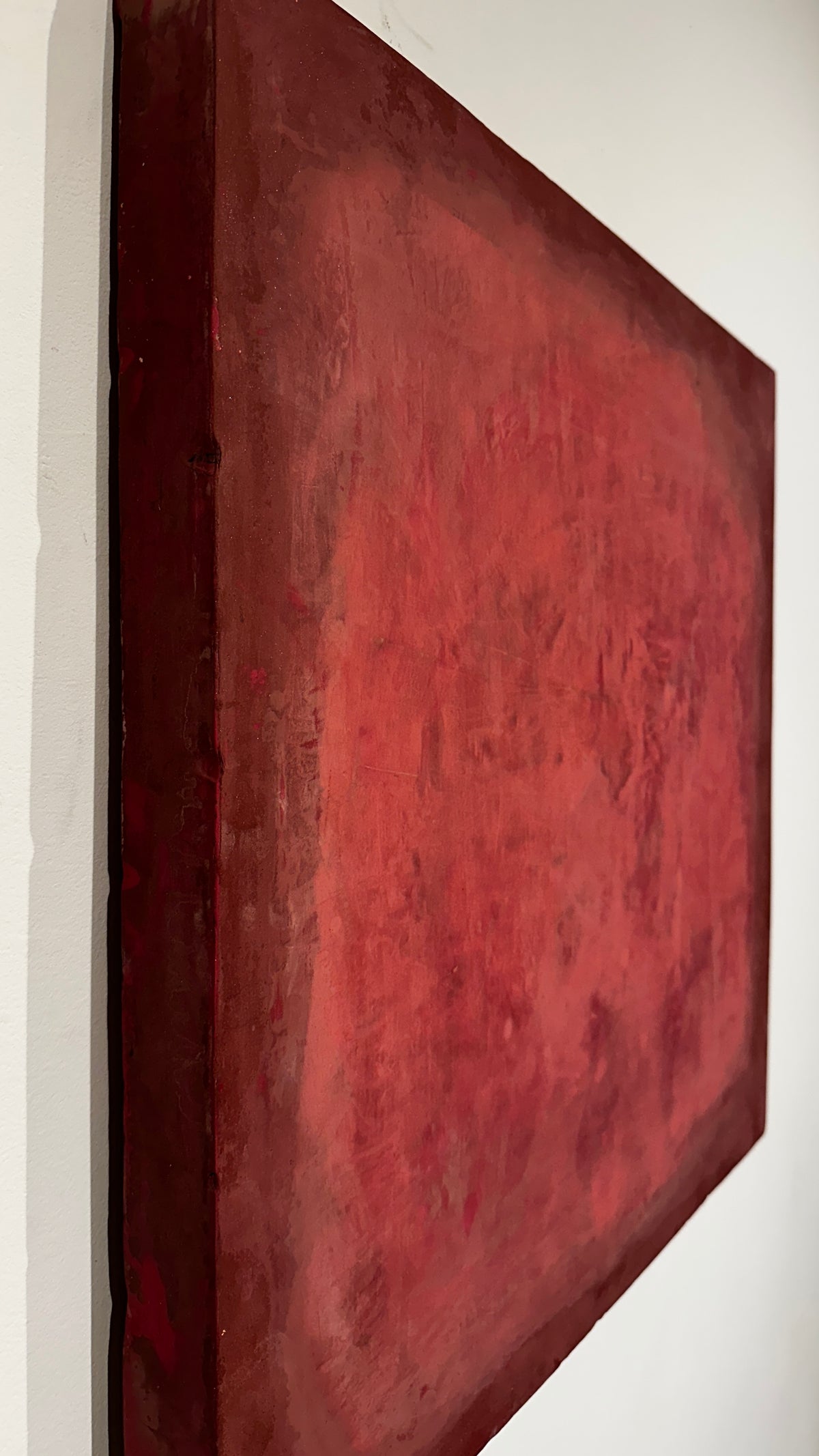 INSIDE OUT — Shades of Mauve, corner detail, edge profile, hand-formed plaster composite