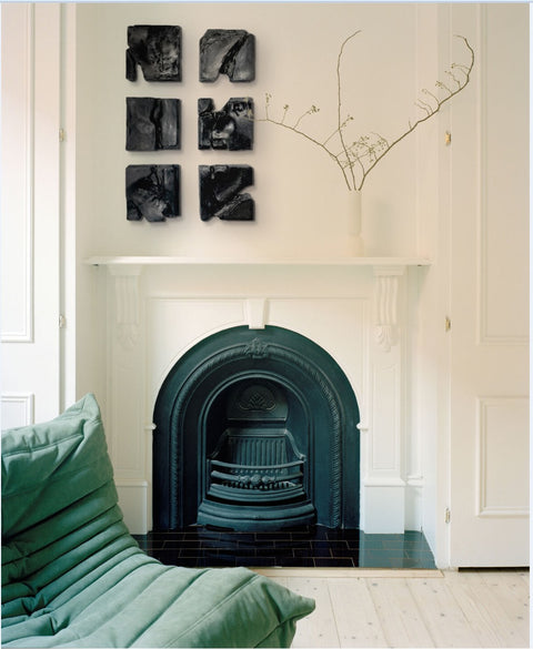 WABABI - Minimalist Japandi Black Sculptural Wall Art