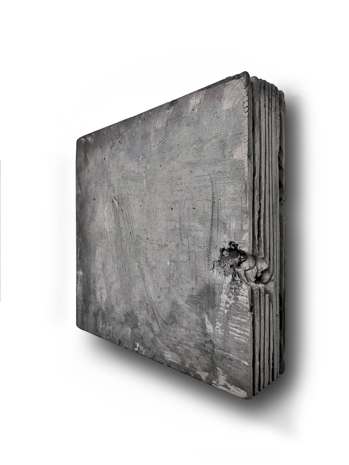 CONCRETICA | Graffiti Grey — handmade wall sculpture by SIZMARI Studio, view 10