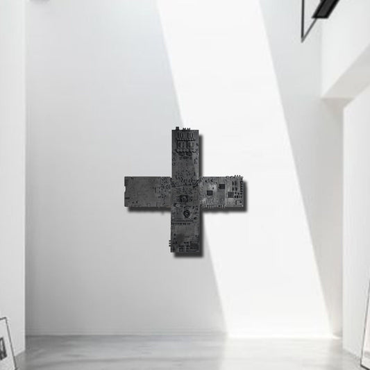 Sculpture murale « Si Dieu est en toutes choses. »
