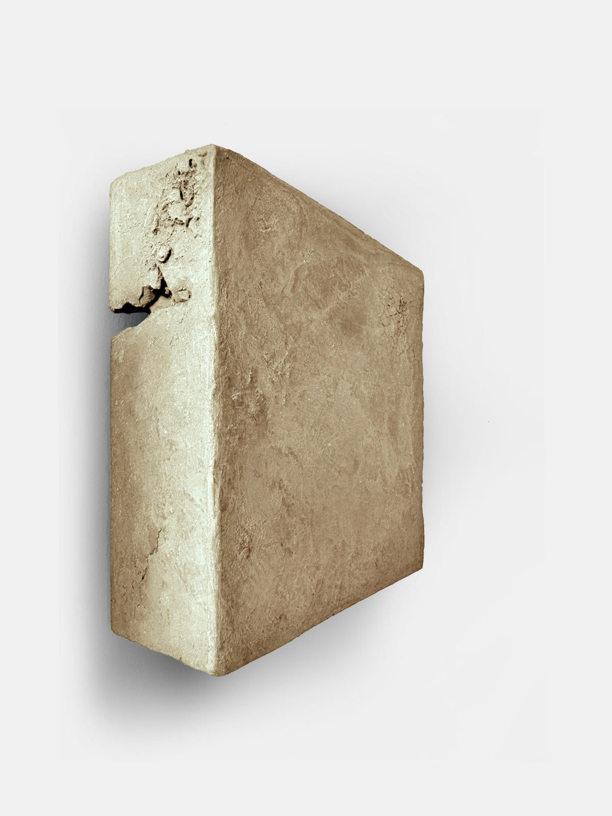 GAIA — Beige, 3-piece set arrangement, beige plaster wall sculpture collection