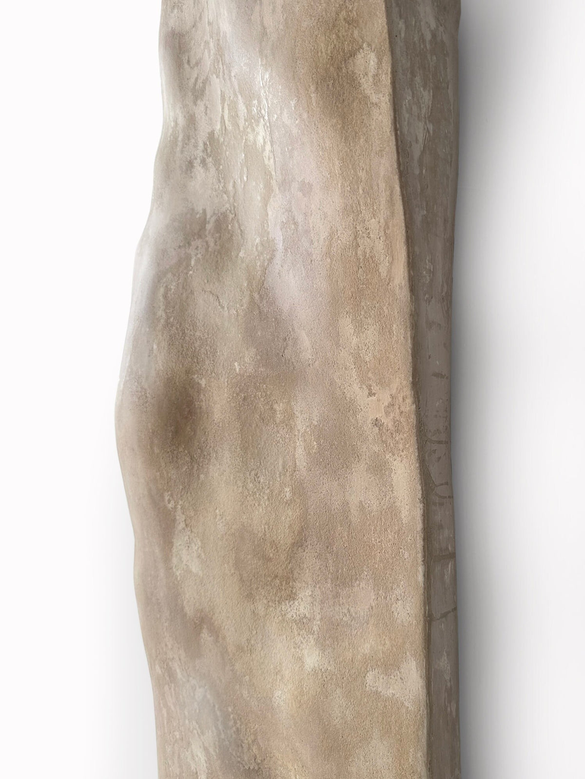SANDSTONE — Taupe, surface detail, cloudy sand and stone tones in plaster