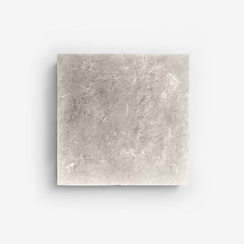Minimalist  Handcrafted Boho-style Plaster Wall Art GAIA — Neutral Tones