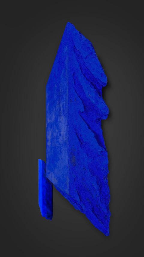 yves klein, yves klein blue, ultramarine, monochrome blue Wabi-sabi, clay wall art, boho wall art, maximalist wall art, 3d wall art, japandi, boho wall decor, plaster wall art, feng shui, wall art set, handmade gift