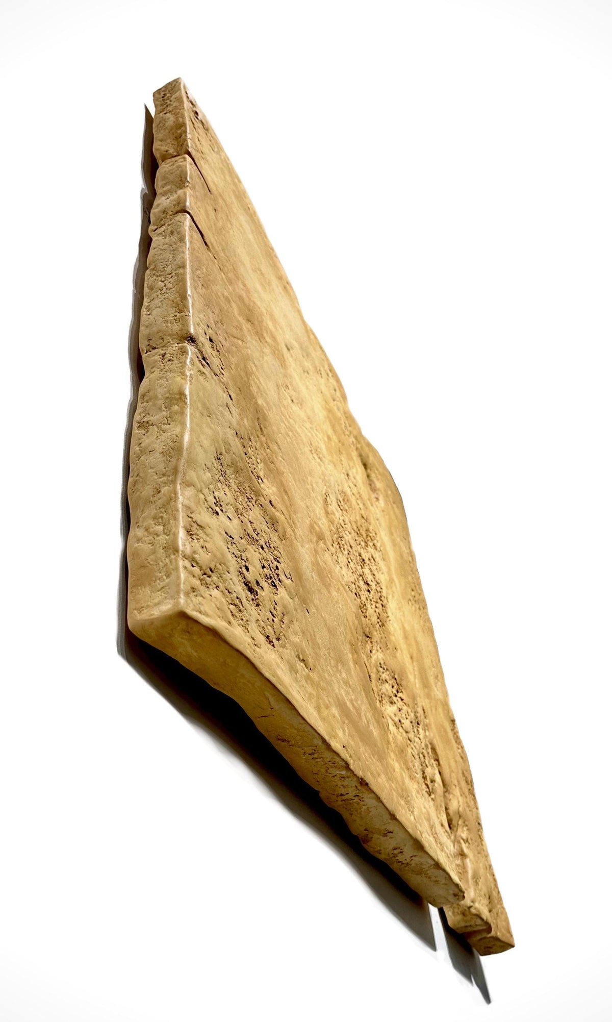 GAIA — Beige, wall installation view, beige sculptural relief in contemporary interior