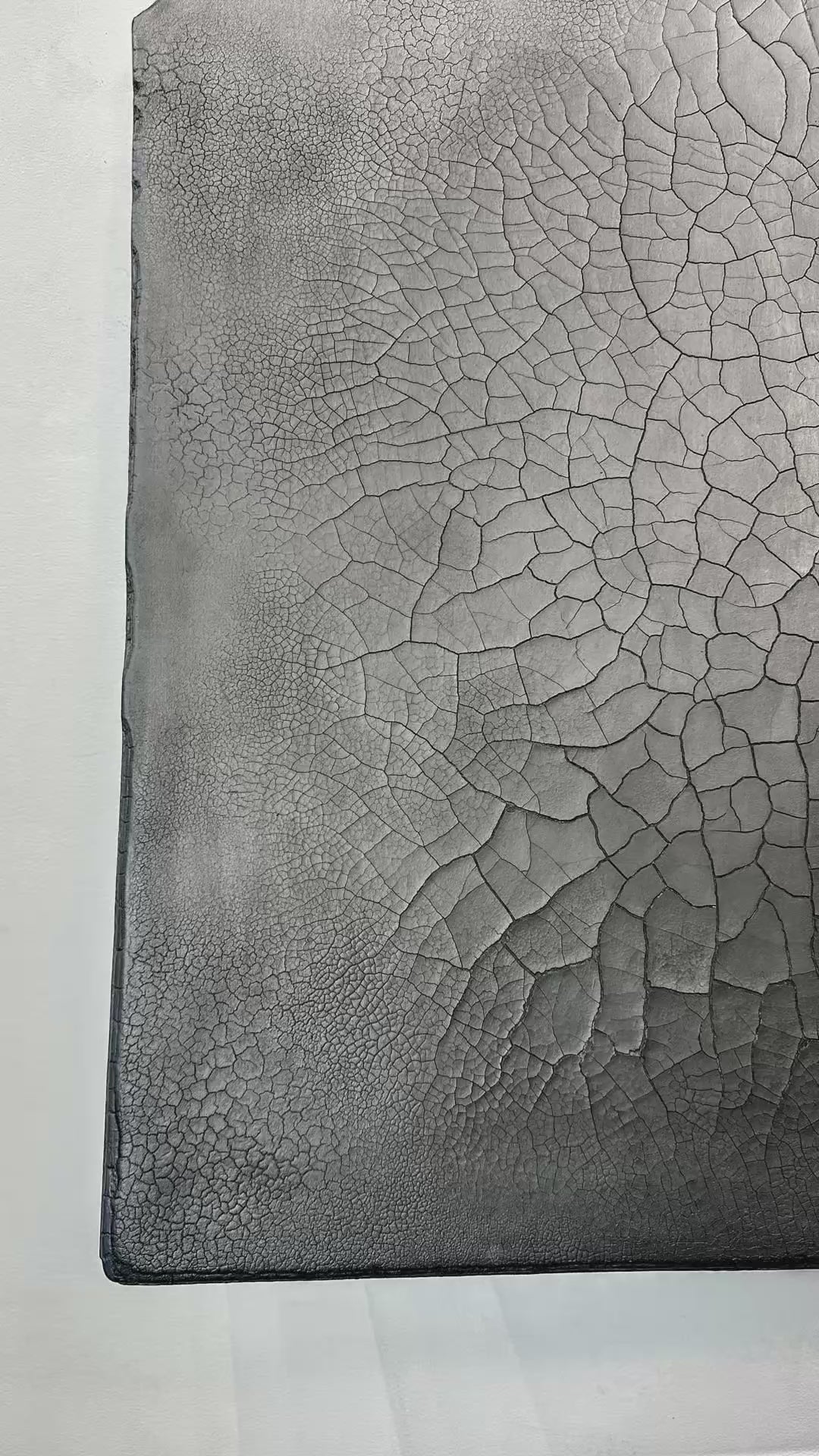 SAUDADE | Black Yakisugi Panels — video of the handmade wall sculpture by SIZMARI Studio